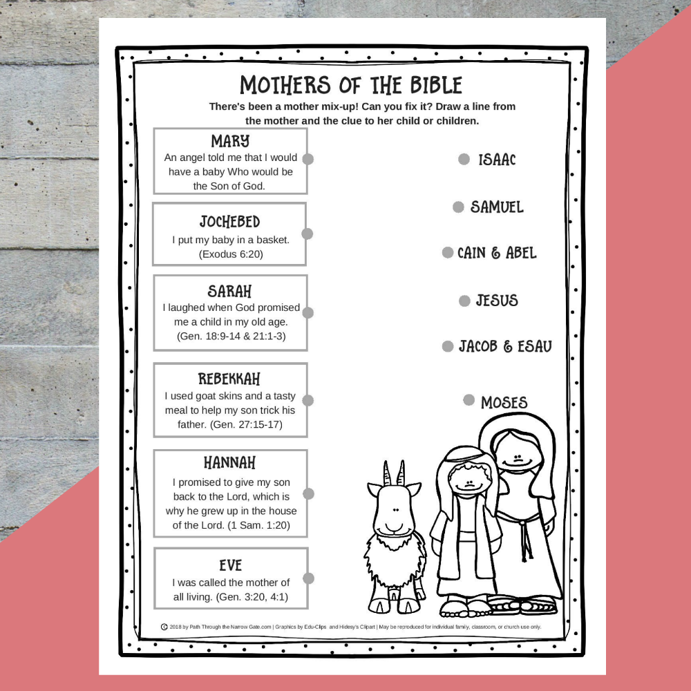 Free Kids Bible Lessons Printable Narrow Way
