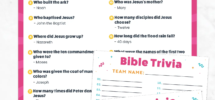 Free Printable Easy Bible Trivia For Kids Favorite Printables