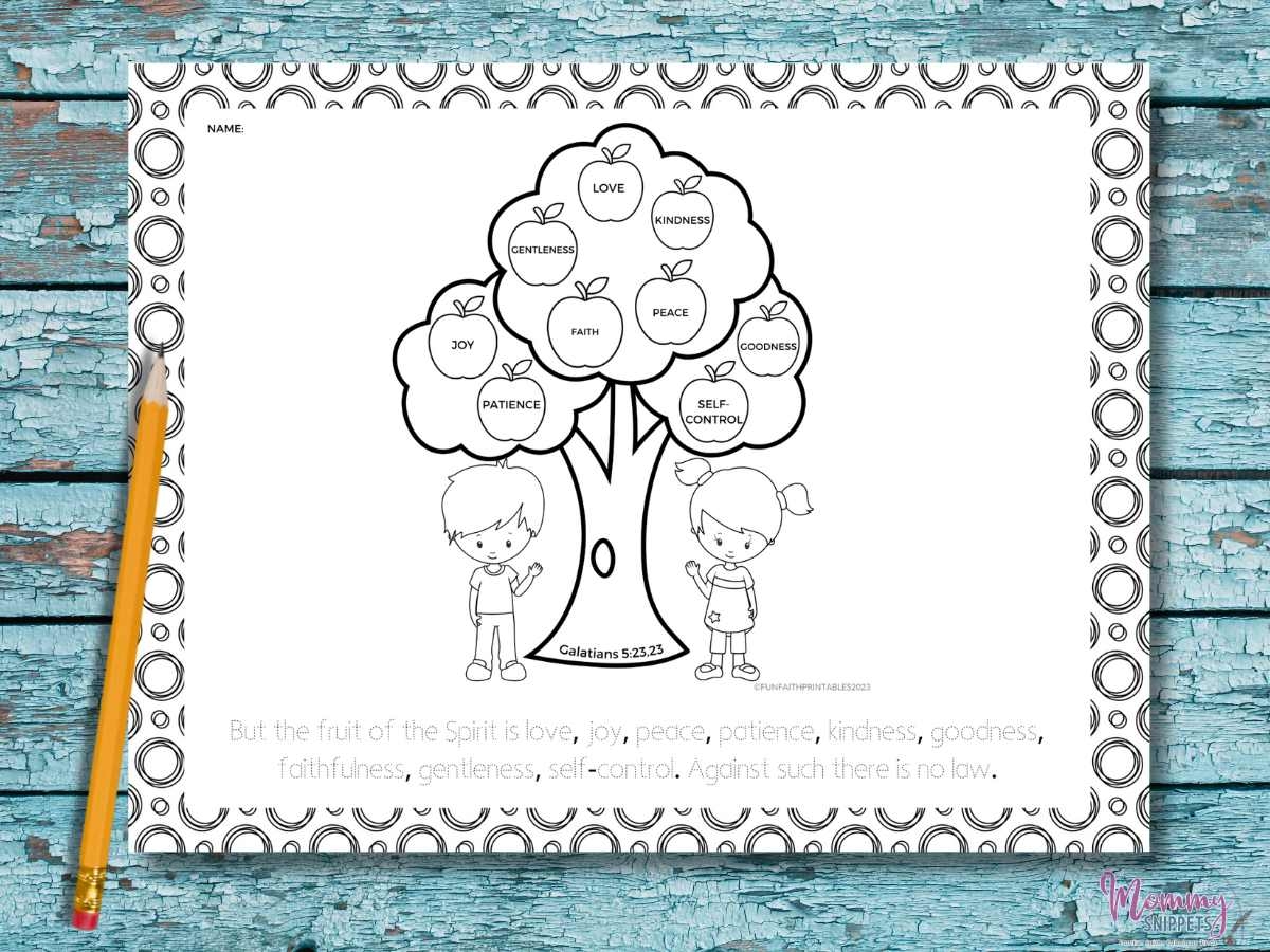 Printable Bible Games Showing Self-Control