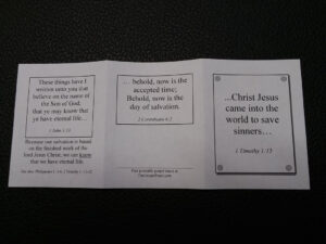 Free Printable Gospel Tracts In English And Spanish THE GOSPEL TRACT