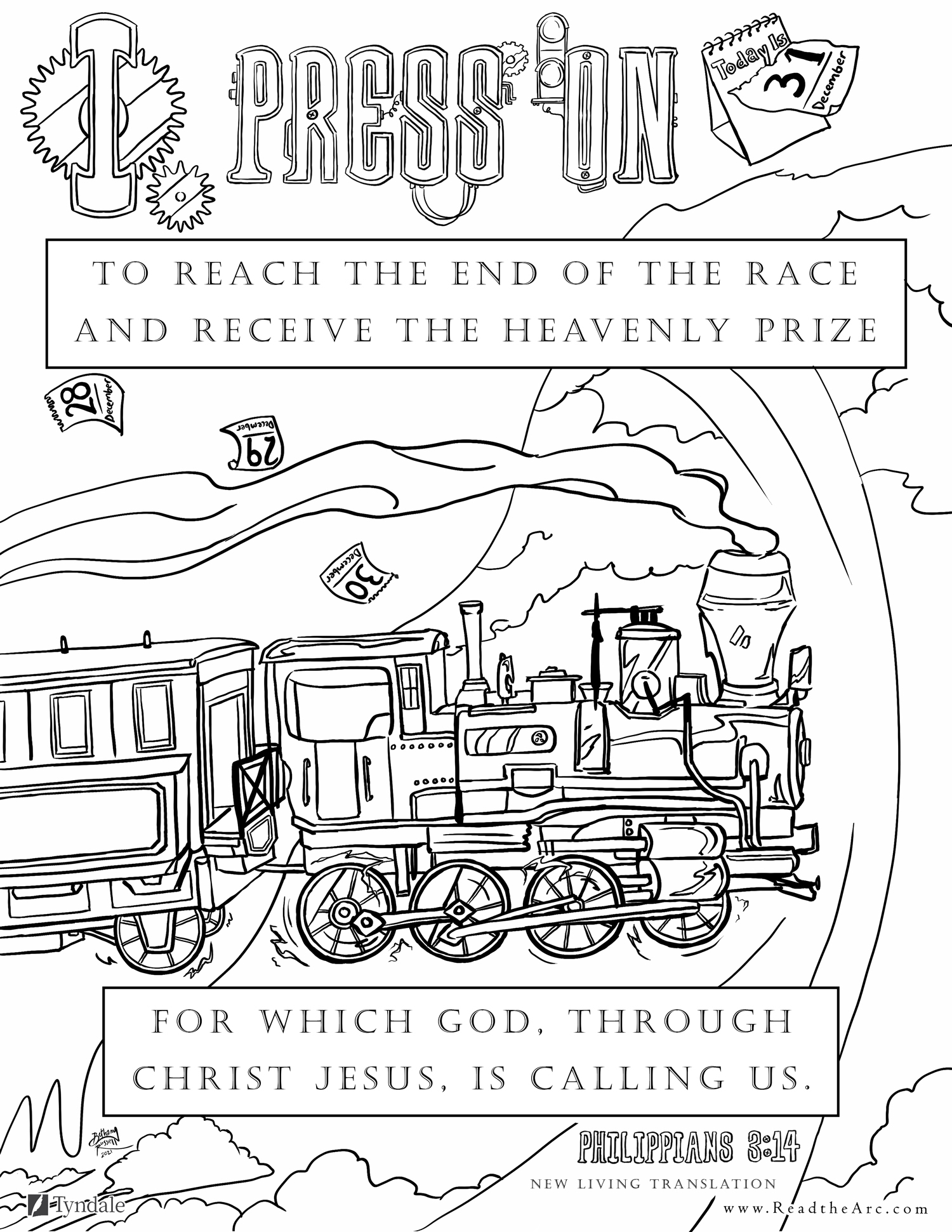 New Year Bible Printables