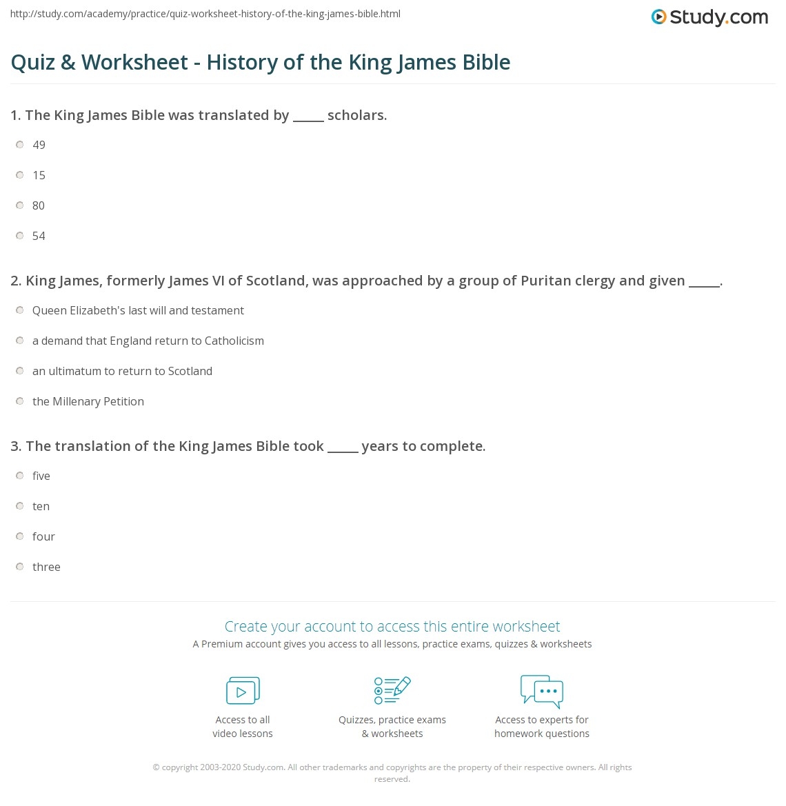 Free Printable Kjv Bible Study Lessons Worksheets Library