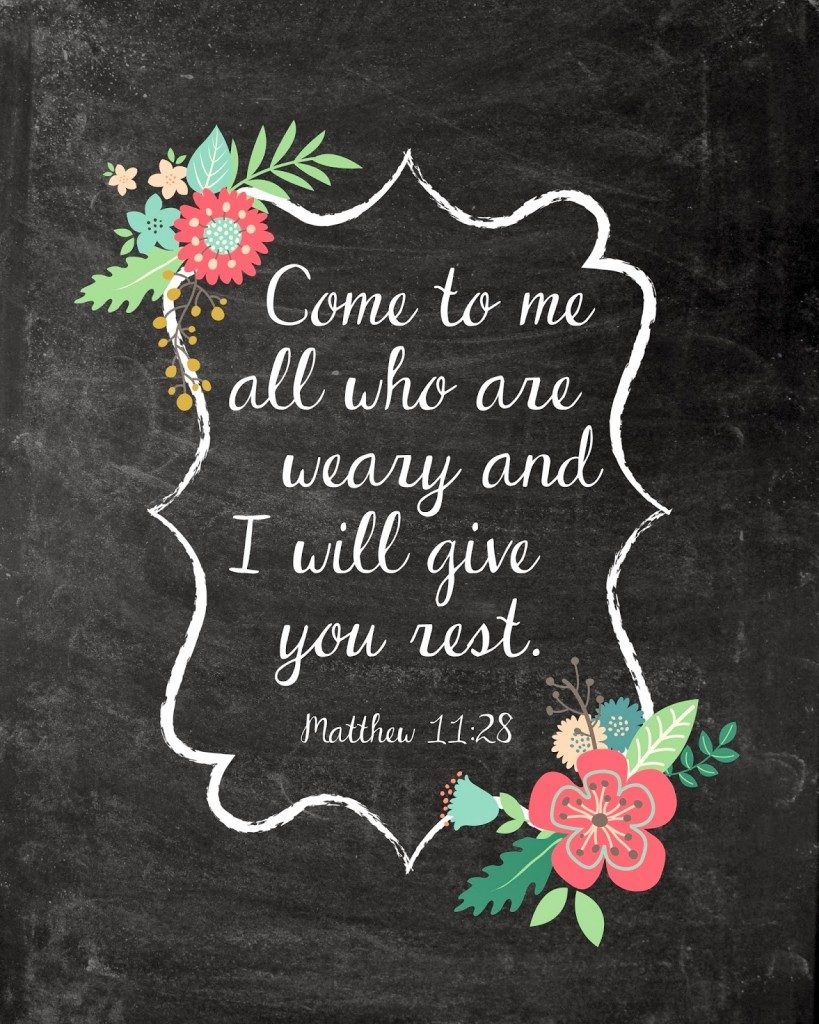 Printable Scripture Art Bible Verse