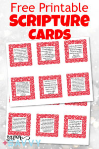 Free Printable Scripture Cards For Christmas Savor Savvy