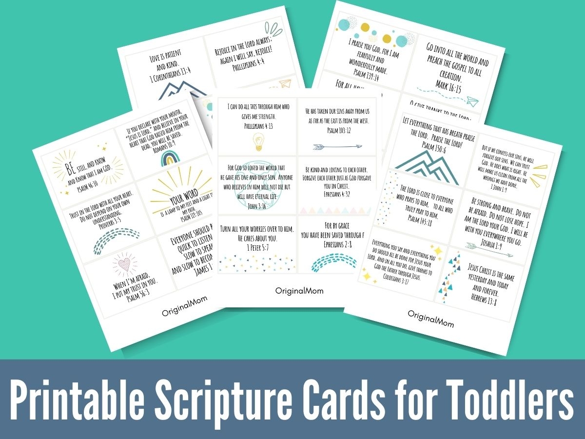 Printable Bible Verse Memory Cards