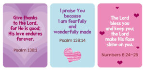 Free Printable Scripture Valentines Printable Party Favors