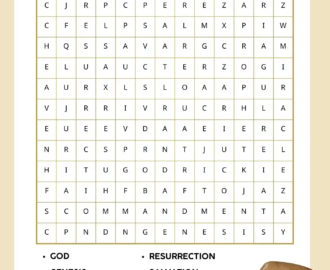 Free Printable Word Search Puzzles PDF