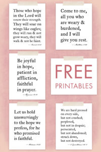 Free Printables Bible Verse Wall Art The Art Of Observation