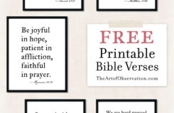 free printables bible verse wall art the art of observation