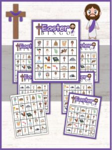 Free Religious Easter Bingo Printable Healing Home