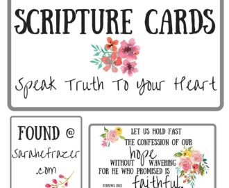free scripture cards sarah e frazer