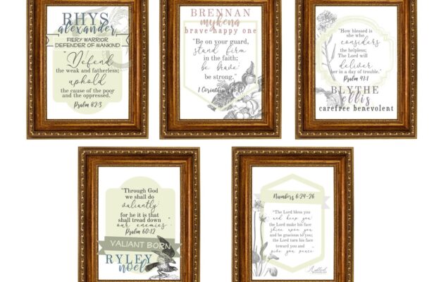 Free Scripture Printable PDF Download Ambleside Wonderland
