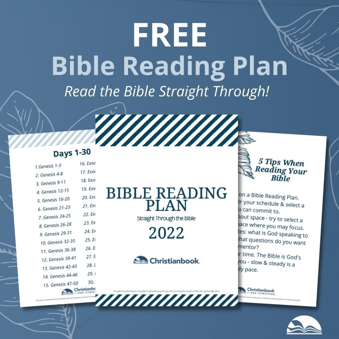 Free Straight Through Bible Reading Plan Christianbook