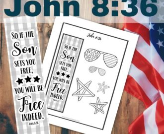 Freedom Bible Journal Template Of John 8 36 Rosemary Pope