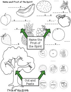 Fruit Of The Spirit Activity Pack 1 Made By Teachers