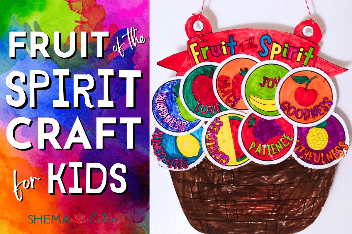 Fruit Of The Spirit Craft FREE Printable Activity
