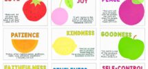 Fruit Of The Spirit VBS Craft For Kids Bible Story Printables