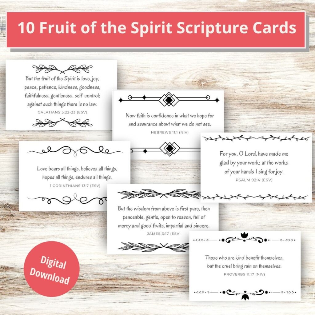 Fruit Of The Spirit Worksheets For Adults And Teens Families With Grace