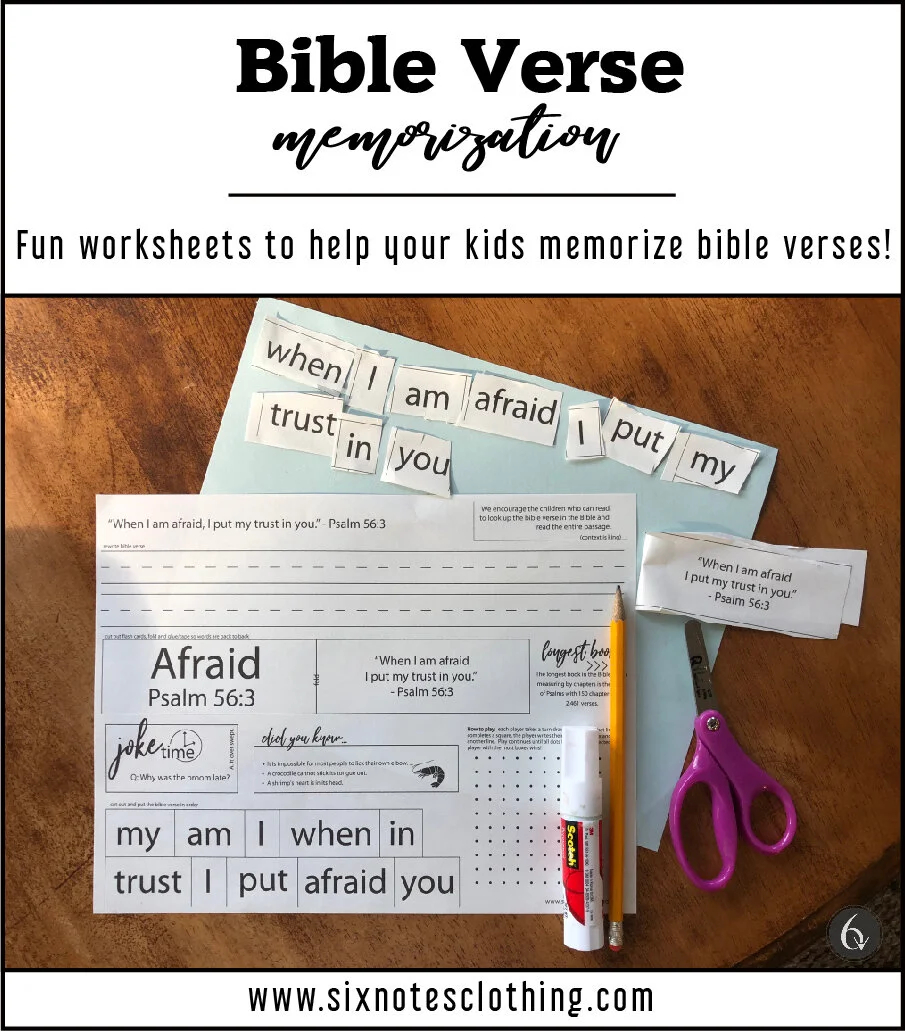 My Bible Study Printable Worksheet for Kindergarteners