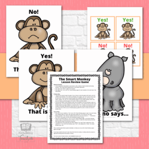Game For Studying Bible Lessons Are You A Smart Monkey Kids Bible Teacher