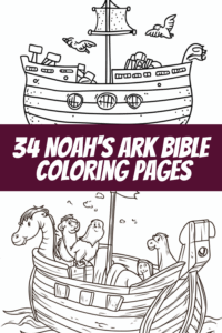 Genesis 8 Noah Sends Dove Story Scripture Coloring Page Printable For Kid Bible Lesson Sunday School Church Christian Homeschool Worksheet Etsy
