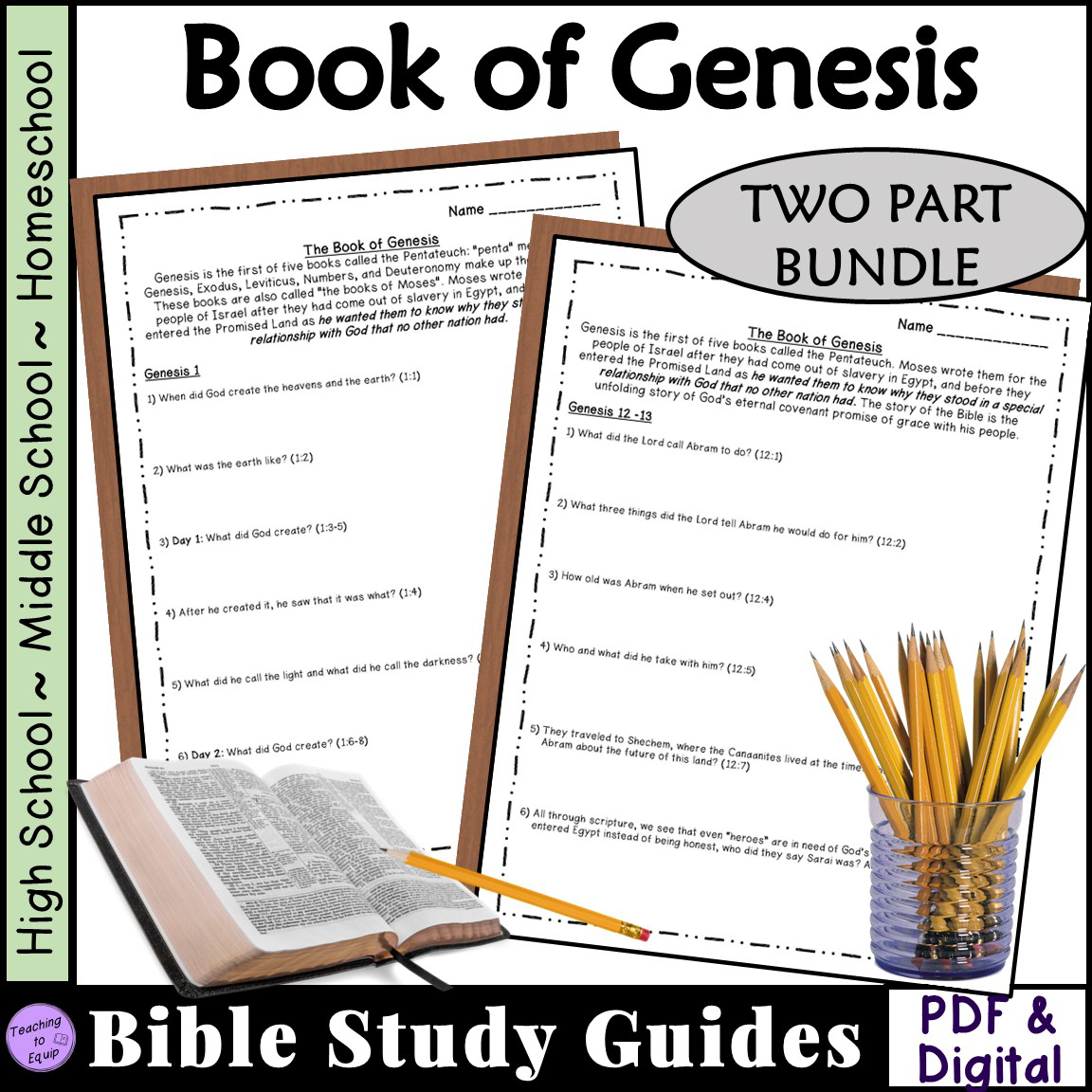 Genesis Bible Study Guaranteed Printable Cheat Sheet