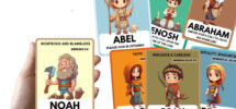 Genesis Series Bible Character Flashcards For Kids Christian Education Tool Printable Digital Download Bible Cards Christian Printable Etsy