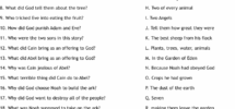 Genesis Worksheet WordMint