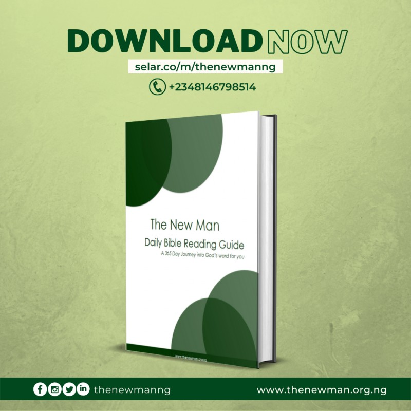 Get Bible Reading Guide By The New Man Store On Selar