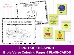 Get Your Free Fruit Of The Spirit Coloring Page For Kids