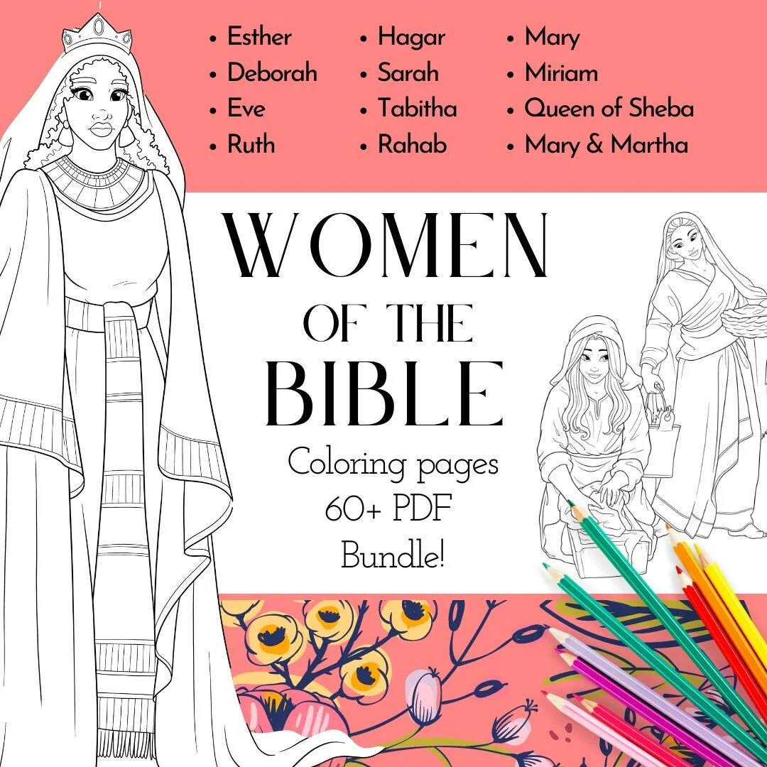 Printable Bible Study Worksheets for Girls