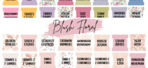 Glossy Vinyl Bible Tabs With Placement Guide For Bible Study Etsy