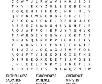God Is Love Word Search WordMint