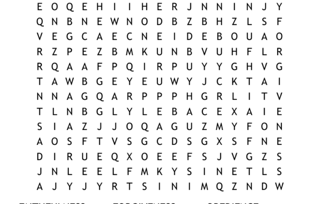 God Is Love Word Search WordMint