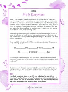 God s Brave Girl Study Younger Girl Study Journal 1st 3rd Grade For Girls Like You