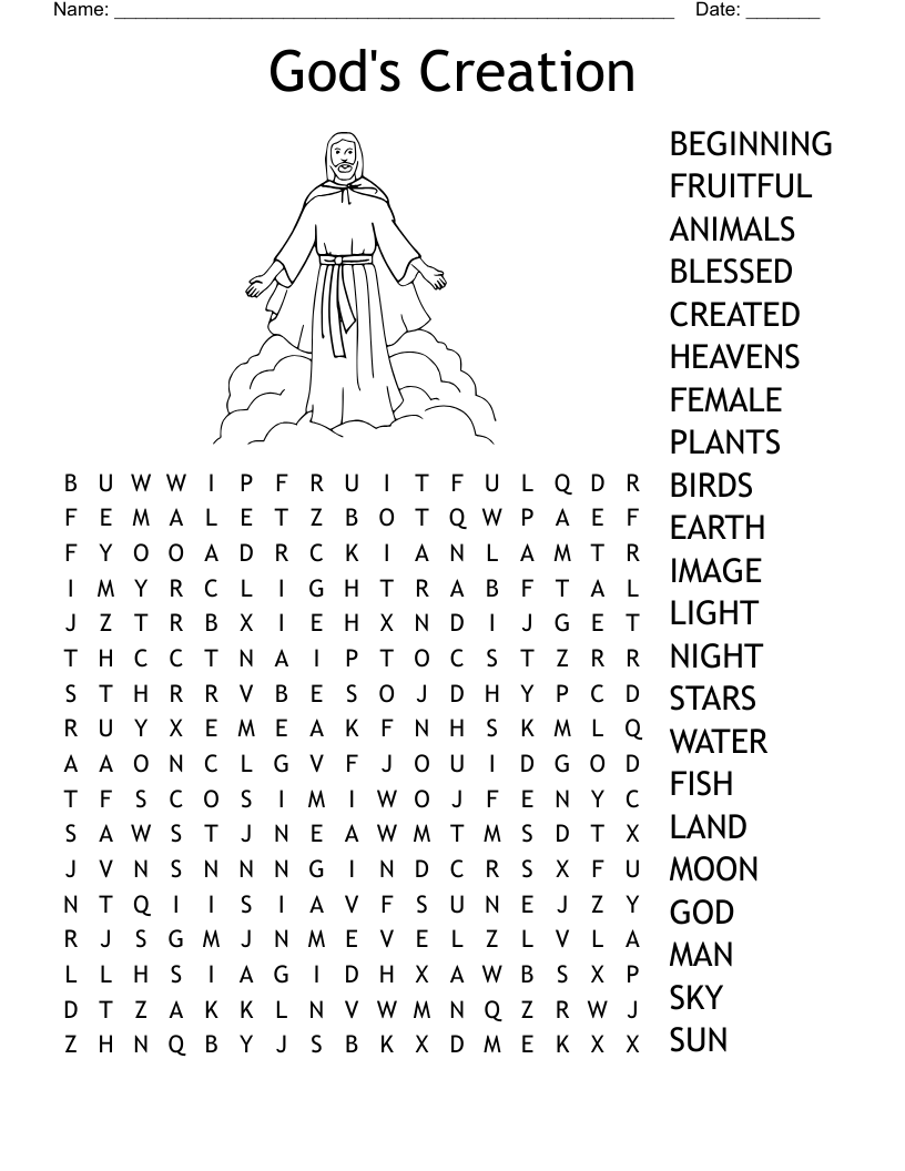 Free Bible Word Games Printable PDF