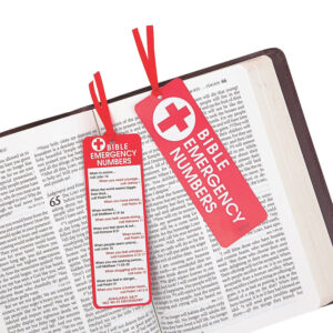 God S Emergency Numbers Bookmark Stationery 24 Pieces Walmart
