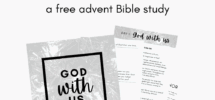 God With Us A Free Advent Bible Study Jenn Schultz