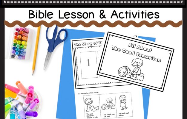 Good Samaritan Bible Lesson For Preschool And Kindergarten Made By Teachers