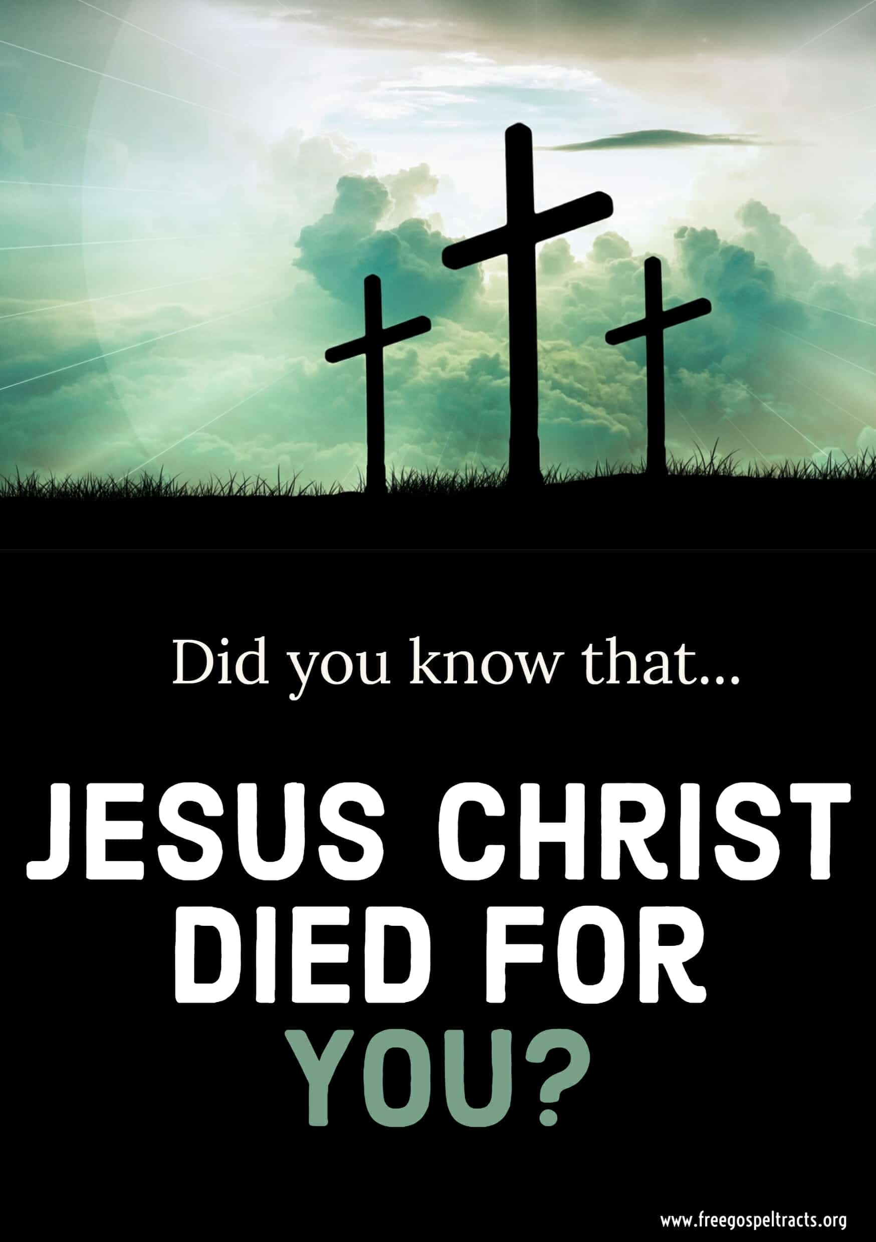 Gospel Tracts In Using KJV Bible Free Gospel Tracts