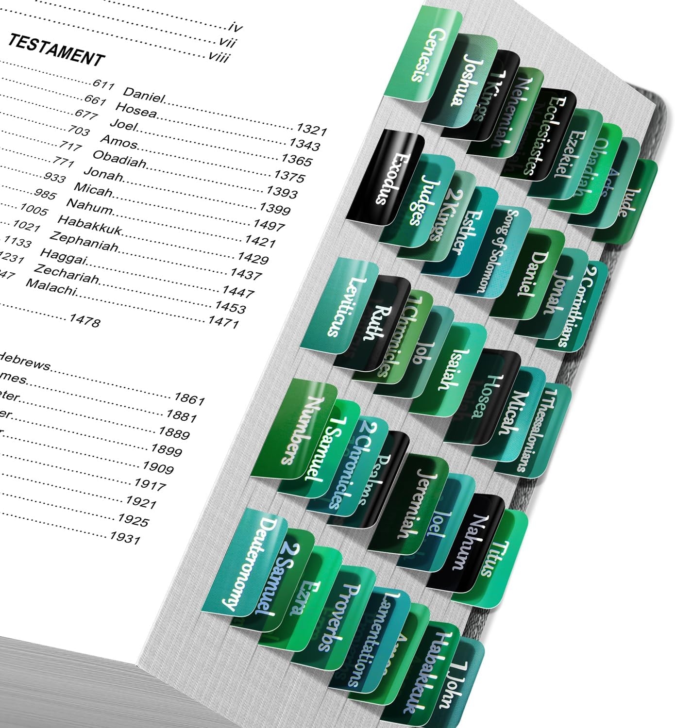 GOTIDEAL Bible Tabs 90 Tabs Plastic Laminated Bible Botswana Ubuy