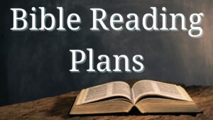 Grace Bible Church Boerne TX Bible Reading Plans