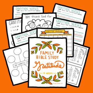 gratitude family bible study