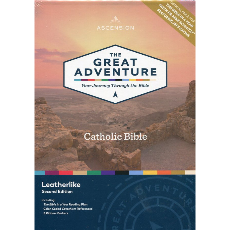 Great Adventure Catholic Bible Leather Like Cover