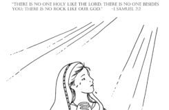 Hannah Coloring Page Ministry To Children