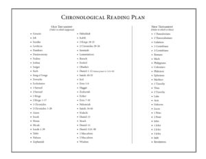 Happy Catholic Chronological Bible Reading Update