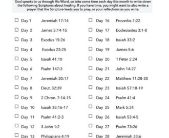 Healing Scripture Writing Guide Download Free Printable IBelieve