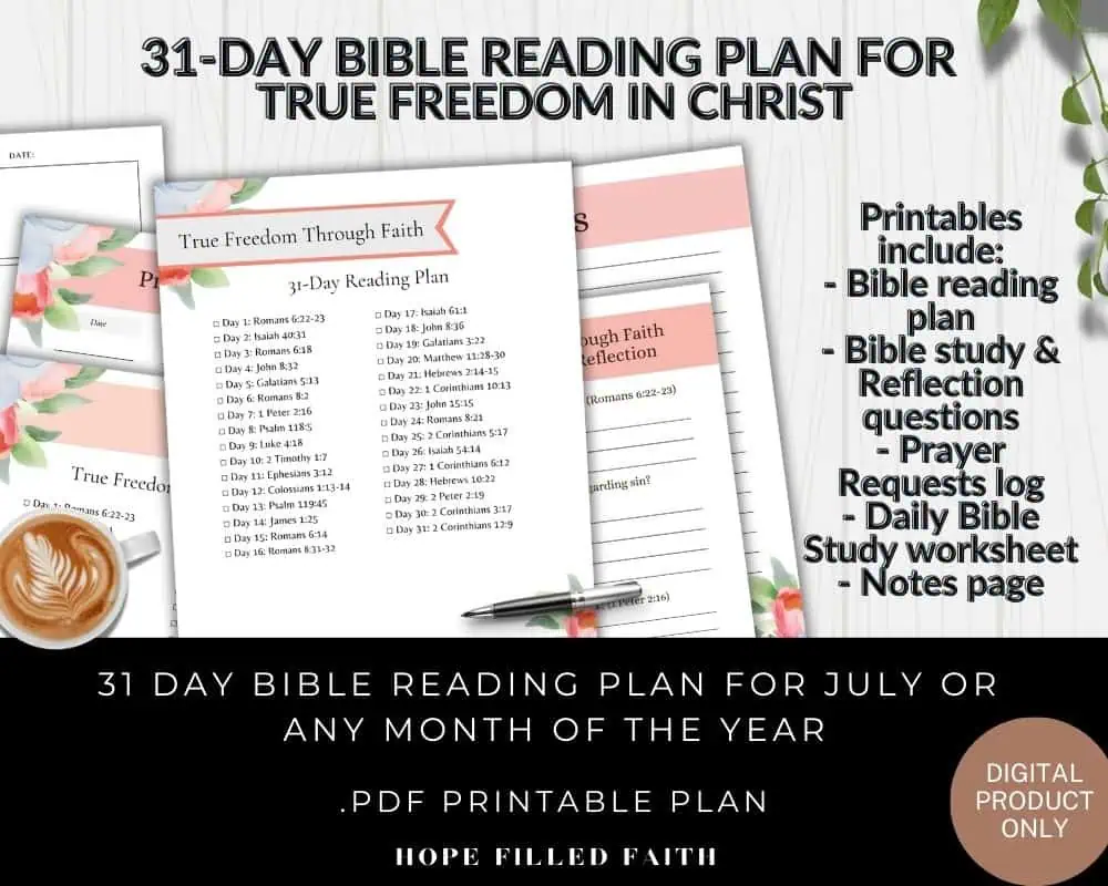 Helpful Beginner Bible Reading Plans For 1 Month Or 12 Months Hope Filled Faith