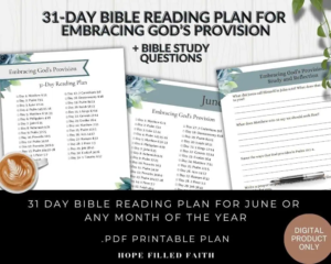 Helpful Beginner Bible Reading Plans For 1 Month Or 12 Months Hope Filled Faith