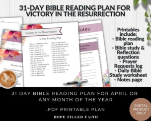 helpful beginner bible reading plans for 1 month or 12 months hope filled faith